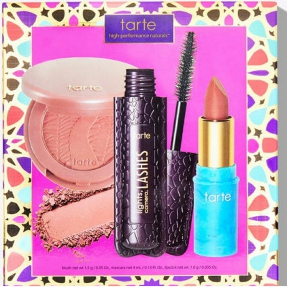 Tarte precious picks of mascara blush & lipstick